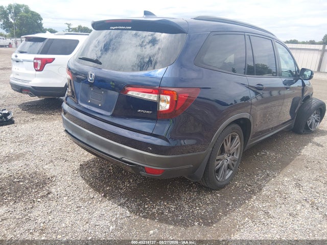 Aukcja sprzedaży 2022 Honda Pilot 2wd Sport, vin: 5FNYF5H34NB023660, numer aukcji: 45218127