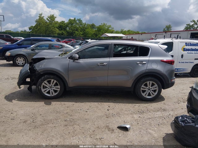 2018 Kia Sportage Lx მანქანა იყიდება აუქციონზე, vin: KNDPM3AC9J7402105, აუქციონის ნომერი: 45218172