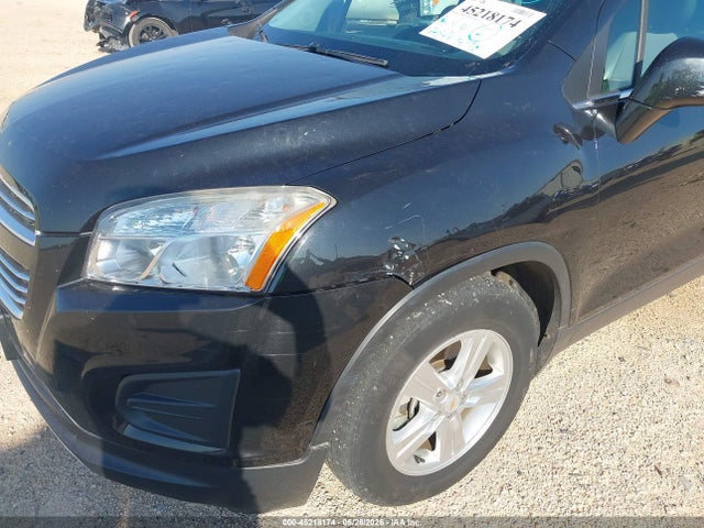 Продажа на аукционе авто 2015 Chevrolet Trax Lt, vin: KL7CJLSB6FB063561, номер лота: 45218174