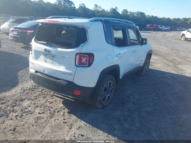 Продаж на аукціоні авто 2016 Jeep Renegade Limited, vin: ZACCJBDT3GPE30345, номер лоту: 45218235