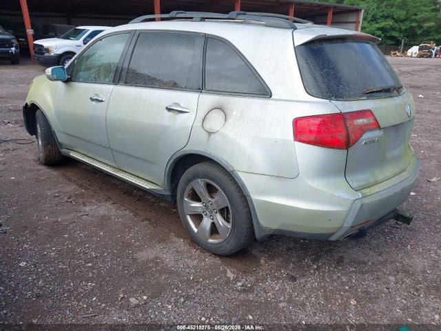 45218275 :رقم المزاد ، 2HNYD28567H521243 vin ، 2007 Acura Mdx Sport Package مزاد بيع