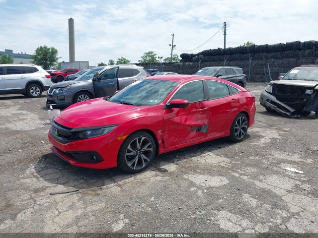 2019 Honda Civic Sport მანქანა იყიდება აუქციონზე, vin: 2HGFC2F84KH543247, აუქციონის ნომერი: 45218279