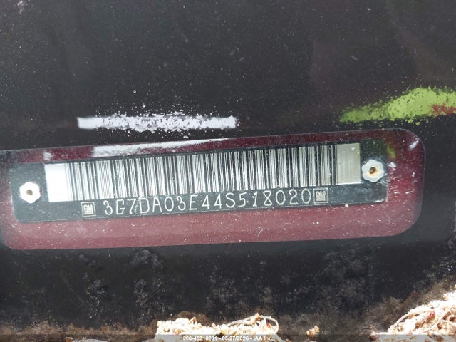 2004 Pontiac Aztek მანქანა იყიდება აუქციონზე, vin: 3G7DA03E44S518020, აუქციონის ნომერი: 45218281