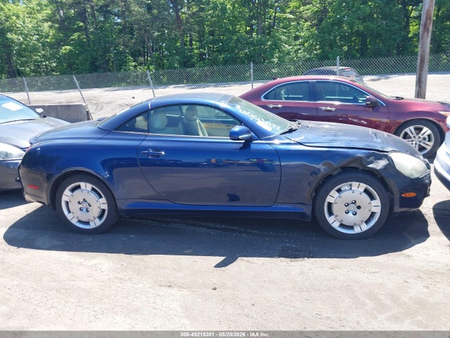 45218301 :رقم المزاد ، JTHFN48Y720024147 vin ، 2002 Lexus Sc 430 مزاد بيع