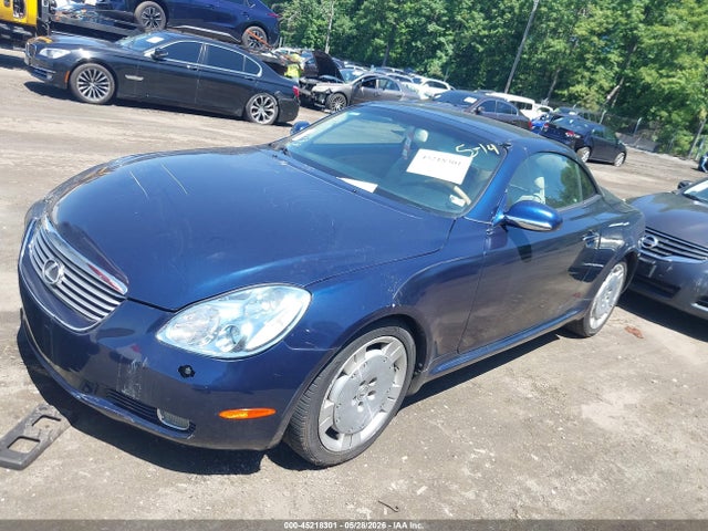 45218301 :رقم المزاد ، JTHFN48Y720024147 vin ، 2002 Lexus Sc 430 مزاد بيع