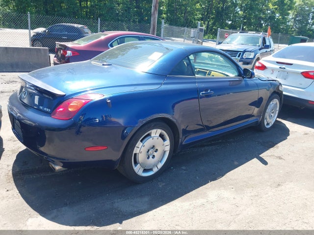 45218301 :رقم المزاد ، JTHFN48Y720024147 vin ، 2002 Lexus Sc 430 مزاد بيع