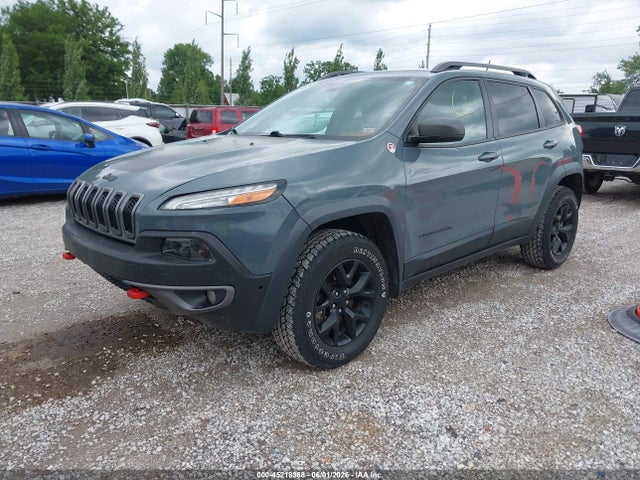 2015 Jeep Cherokee Trailhawk მანქანა იყიდება აუქციონზე, vin: 1C4PJMBS1FW576669, აუქციონის ნომერი: 45218368