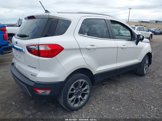 Aukcja sprzedaży 2021 Ford Ecosport Titanium, vin: MAJ6S3KL5MC398166, numer aukcji: 45218397