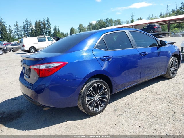 2014 Toyota Corolla S Premium მანქანა იყიდება აუქციონზე, vin: 2T1BURHE2EC110627, აუქციონის ნომერი: 45218433