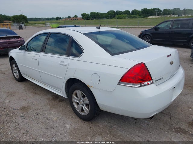 2013 Chevrolet Impala Ls მანქანა იყიდება აუქციონზე, vin: 2G1WA5E34D1207310, აუქციონის ნომერი: 45218446