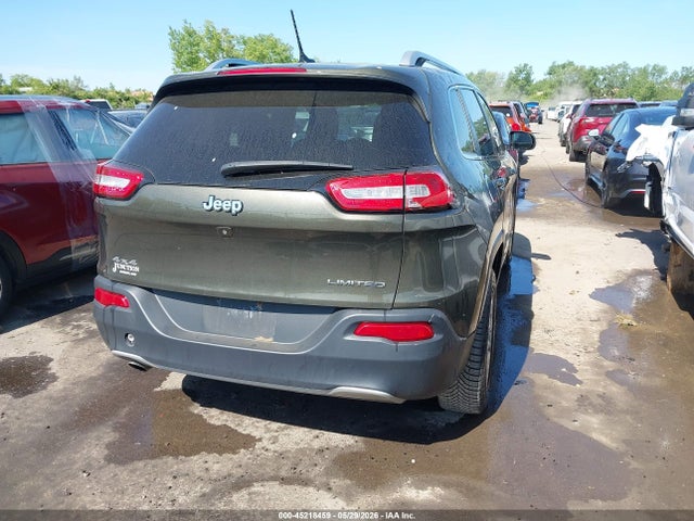 2015 Jeep Cherokee Limited მანქანა იყიდება აუქციონზე, vin: 1C4PJMDB6FW606276, აუქციონის ნომერი: 45218459