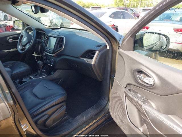 2015 Jeep Cherokee Limited მანქანა იყიდება აუქციონზე, vin: 1C4PJMDB6FW606276, აუქციონის ნომერი: 45218459