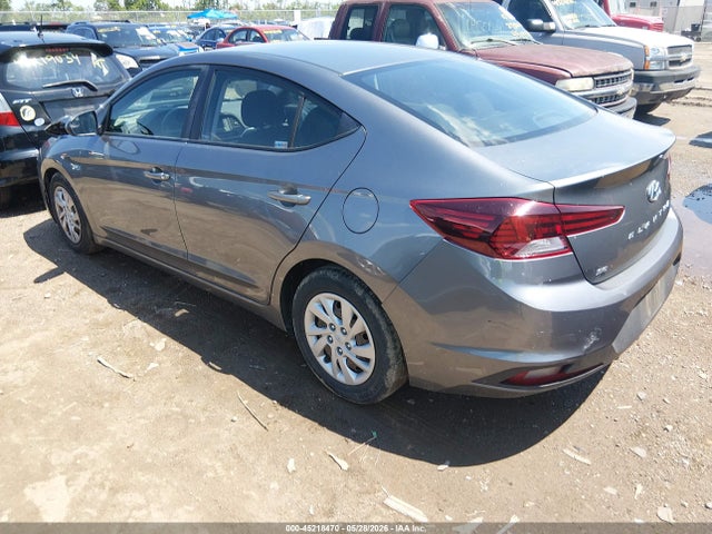 2019 Hyundai Elantra Se მანქანა იყიდება აუქციონზე, vin: 5NPD74LF3KH405411, აუქციონის ნომერი: 45218470