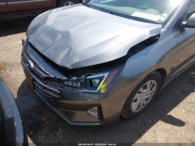 2019 Hyundai Elantra Se მანქანა იყიდება აუქციონზე, vin: 5NPD74LF3KH405411, აუქციონის ნომერი: 45218470