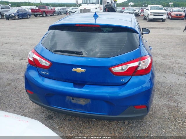 45218512 :رقم المزاد ، 3G1BE6SM4JS653575 vin ، 2018 Chevrolet Cruze Lt Auto مزاد بيع