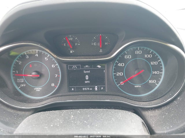 45218512 :رقم المزاد ، 3G1BE6SM4JS653575 vin ، 2018 Chevrolet Cruze Lt Auto مزاد بيع