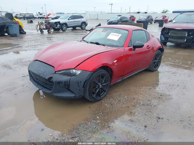45218560 :رقم المزاد ، JM1NDAL75K0301696 vin ، 2019 Mazda Mx-5 Miata Rf Club مزاد بيع