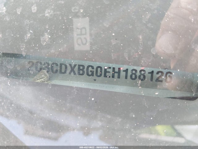 45218622 :رقم المزاد ، 2C3CDXBG0EH188126 vin ، 2014 Dodge Charger Se مزاد بيع