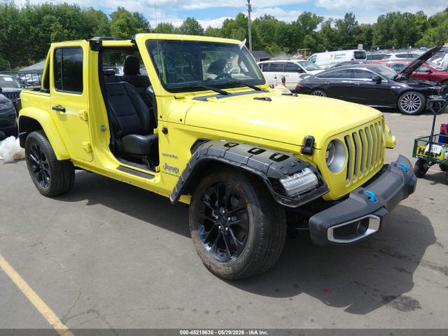 Auction sale of the 2023 Jeep Wrangler 4xe Sahara 4x4, vin: 1C4JJXP66PW555658, lot number: 45218630