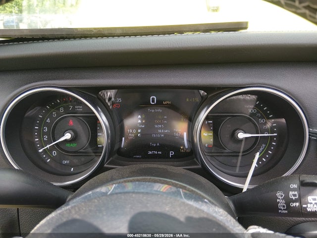 Aukcja sprzedaży 2023 Jeep Wrangler 4xe Sahara 4x4, vin: 1C4JJXP66PW555658, numer aukcji: 45218630