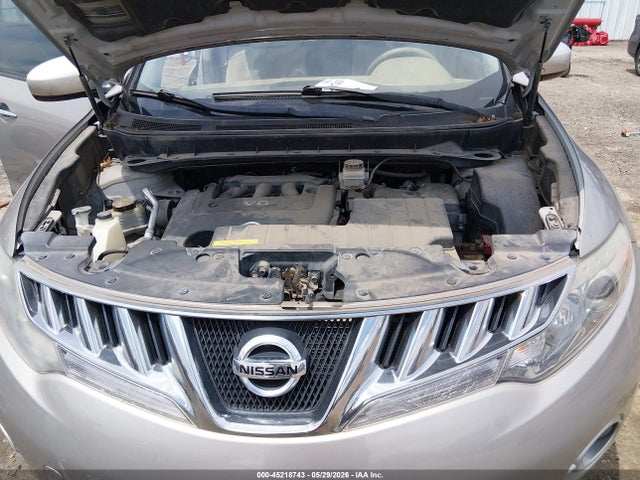 Aukcja sprzedaży 2010 Nissan Murano Sl, vin: JN8AZ1MW0AW120673, numer aukcji: 45218743