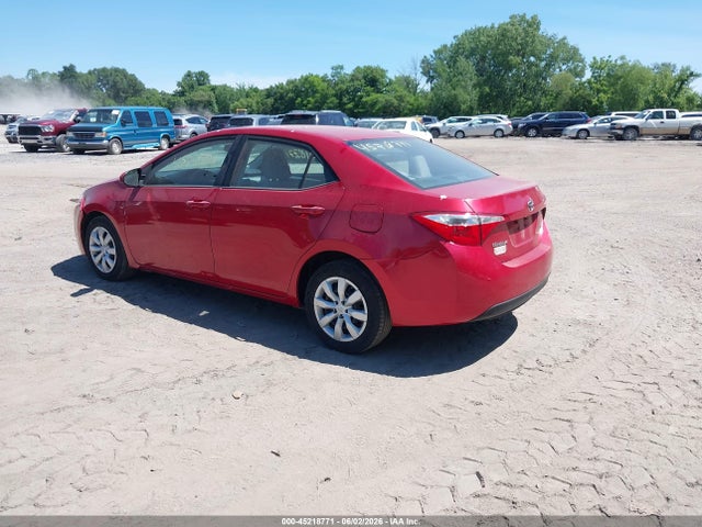 Aukcja sprzedaży 2014 Toyota Corolla Le, vin: 5YFBURHE4EP138722, numer aukcji: 45218771