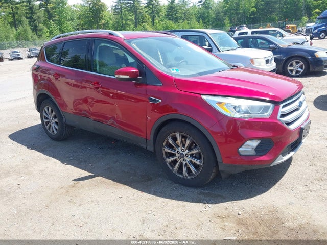 2017 Ford Escape Titanium მანქანა იყიდება აუქციონზე, vin: 1FMCU9J93HUE18376, აუქციონის ნომერი: 45218886