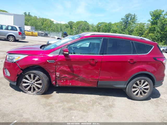 2017 Ford Escape Titanium მანქანა იყიდება აუქციონზე, vin: 1FMCU9J93HUE18376, აუქციონის ნომერი: 45218886