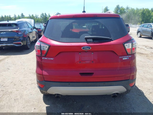 2017 Ford Escape Titanium მანქანა იყიდება აუქციონზე, vin: 1FMCU9J93HUE18376, აუქციონის ნომერი: 45218886