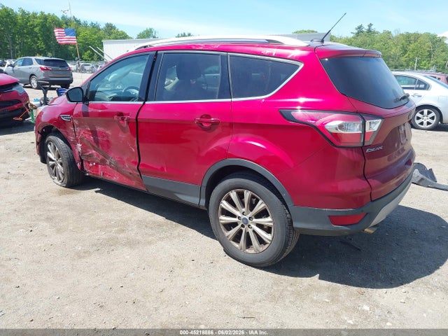 2017 Ford Escape Titanium მანქანა იყიდება აუქციონზე, vin: 1FMCU9J93HUE18376, აუქციონის ნომერი: 45218886