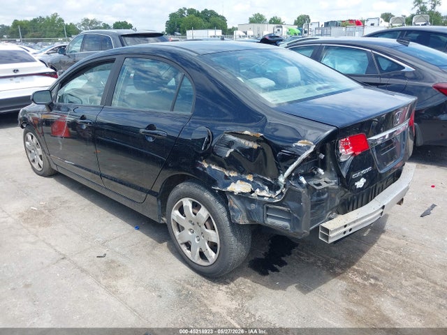 45218923 :رقم المزاد ، 19XFA1F54AE028439 vin ، 2010 Honda Civic Lx مزاد بيع