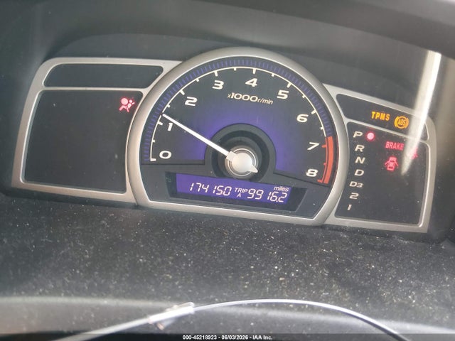 45218923 :رقم المزاد ، 19XFA1F54AE028439 vin ، 2010 Honda Civic Lx مزاد بيع
