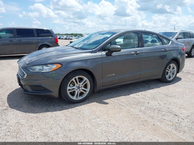 Продаж на аукціоні авто 2018 Ford Fusion Hybrid S, vin: 3FA6P0UUXJR261632, номер лоту: 45218926
