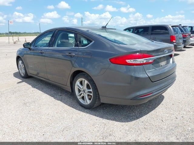 Продаж на аукціоні авто 2018 Ford Fusion Hybrid S, vin: 3FA6P0UUXJR261632, номер лоту: 45218926