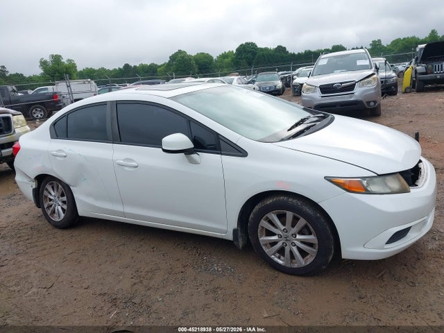 2012 Honda Civic Ex მანქანა იყიდება აუქციონზე, vin: 2HGFB2F86CH529628, აუქციონის ნომერი: 45218938