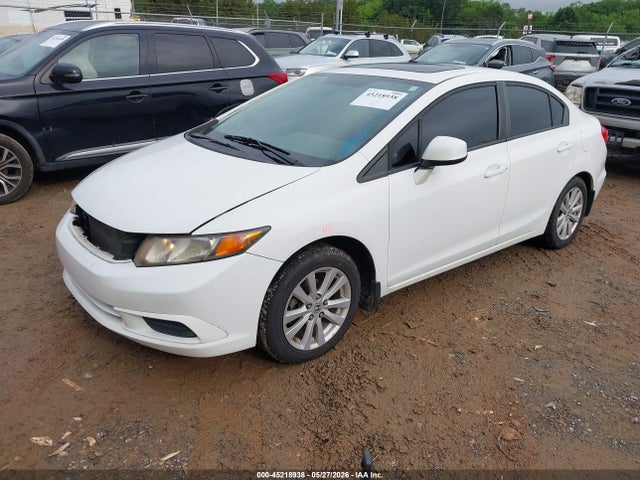 2012 Honda Civic Ex მანქანა იყიდება აუქციონზე, vin: 2HGFB2F86CH529628, აუქციონის ნომერი: 45218938