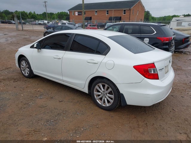 2012 Honda Civic Ex მანქანა იყიდება აუქციონზე, vin: 2HGFB2F86CH529628, აუქციონის ნომერი: 45218938