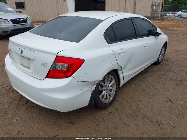 2012 Honda Civic Ex მანქანა იყიდება აუქციონზე, vin: 2HGFB2F86CH529628, აუქციონის ნომერი: 45218938