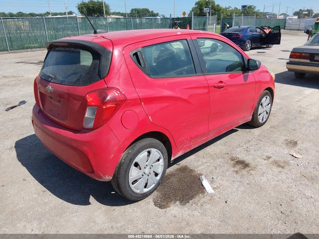 Продажа на аукционе авто 2017 Chevrolet Spark Ls Manual, vin: KL8CA6SA5HC757675, номер лота: 45218968