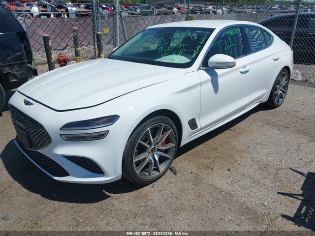 Aukcja sprzedaży 2025 Genesis G70 2.5t Rwd, vin: KMTG34SC0SU156847, numer aukcji: 45218972