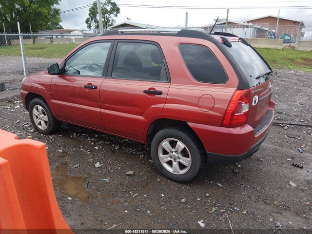 2010 Kia Sportage Lx მანქანა იყიდება აუქციონზე, vin: KNDKG3A4XA7702973, აუქციონის ნომერი: 45218981