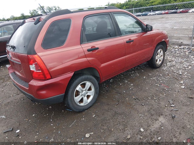 2010 Kia Sportage Lx მანქანა იყიდება აუქციონზე, vin: KNDKG3A4XA7702973, აუქციონის ნომერი: 45218981