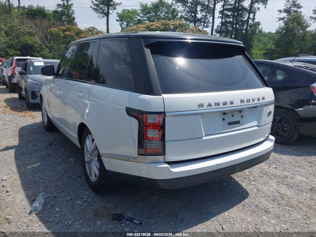 45219026 :رقم المزاد ، SALGR2VF9GA274615 vin ، 2016 Land Rover Range Rover 3.0l V6 Supercharged مزاد بيع