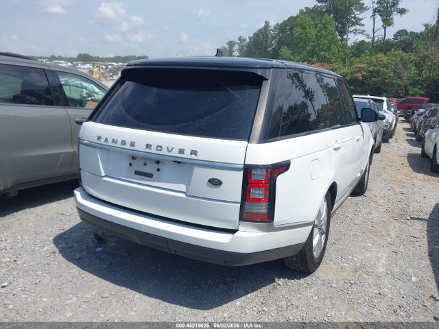 45219026 :رقم المزاد ، SALGR2VF9GA274615 vin ، 2016 Land Rover Range Rover 3.0l V6 Supercharged مزاد بيع