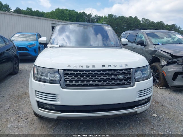 45219026 :رقم المزاد ، SALGR2VF9GA274615 vin ، 2016 Land Rover Range Rover 3.0l V6 Supercharged مزاد بيع