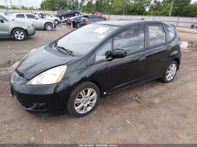 45219034 :رقم المزاد ، JHMGE88439S060781 vin ، 2009 Honda Fit Sport مزاد بيع