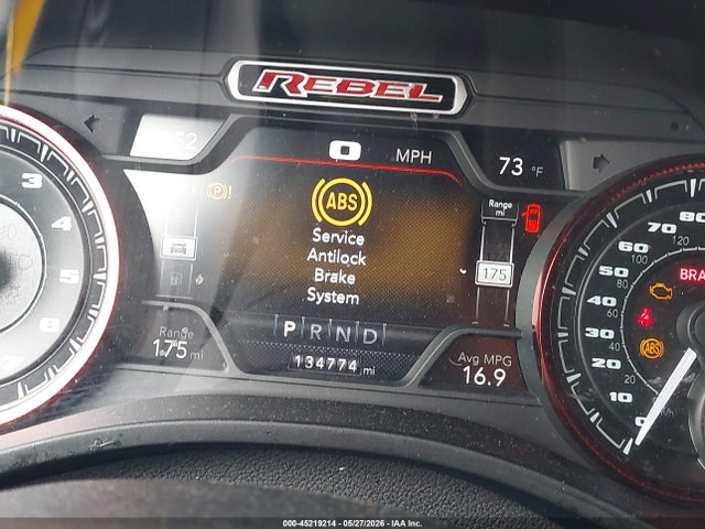2019 Ram 1500 Rebel  4x4 6'4 Box მანქანა იყიდება აუქციონზე, vin: 1C6RRFEGXKN861074, აუქციონის ნომერი: 45219214