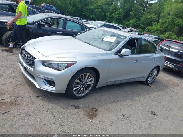 Продажа на аукционе авто 2018 Infiniti Q50 3.0t Luxe, vin: JN1EV7AR4JM445142, номер лота: 45219263