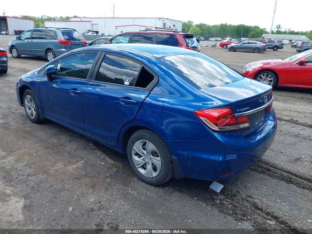 Aukcja sprzedaży 2013 Honda Civic Lx, vin: 19XFB2F56DE219917, numer aukcji: 45219295