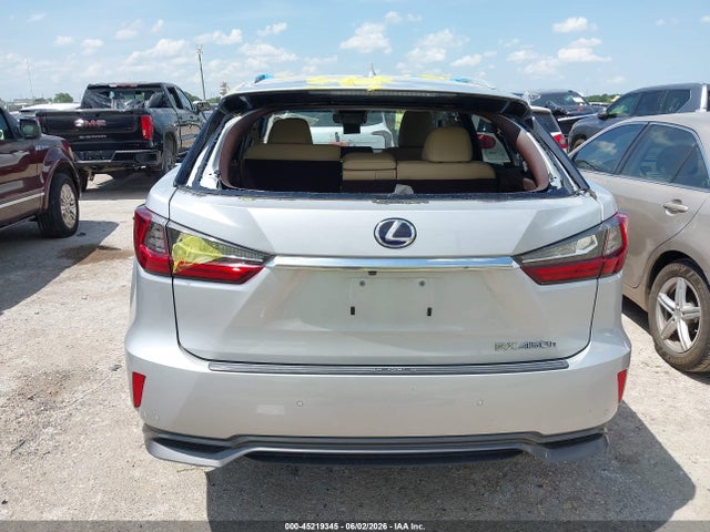 Продаж на аукціоні авто 2017 Lexus Rx 450h, vin: 2T2BGMCA0HC017796, номер лоту: 45219345